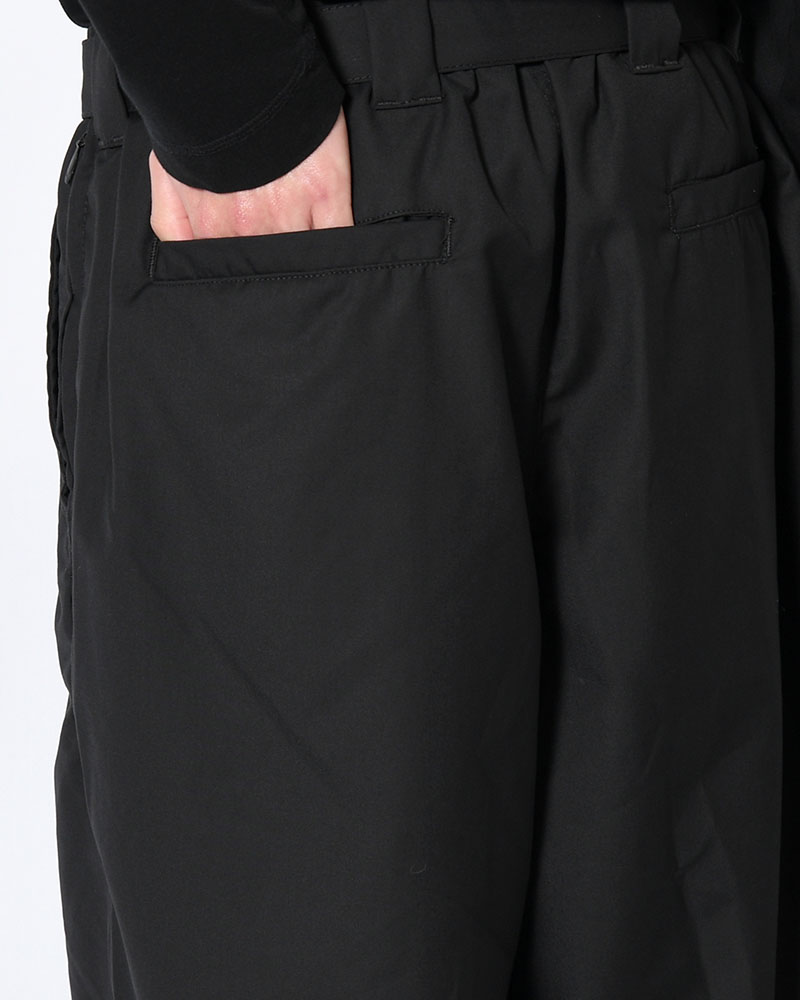 BAGGY SLACKS -BLACK-