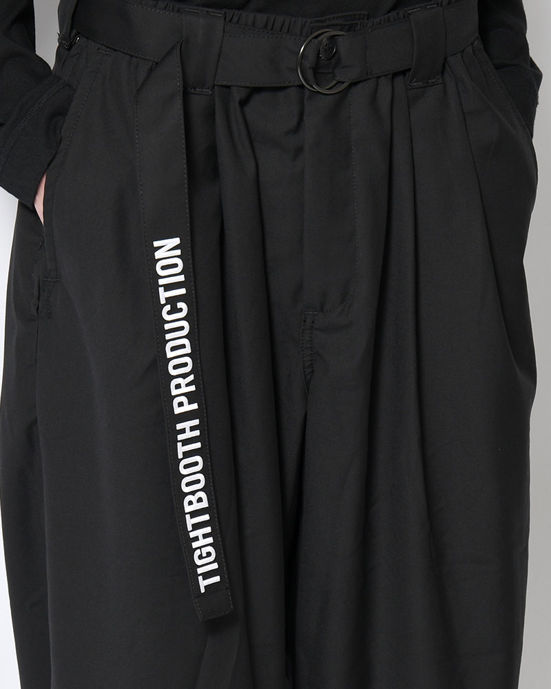 BAGGY SLACKS -BLACK-