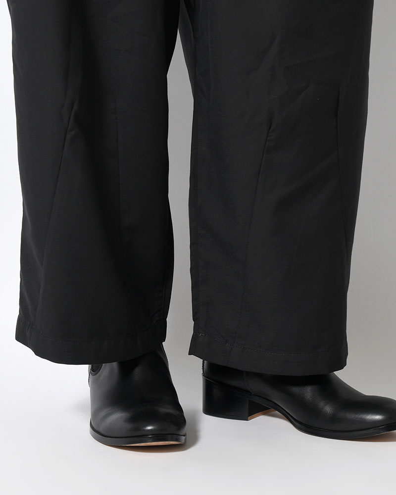 BAGGY SLACKS -BLACK-