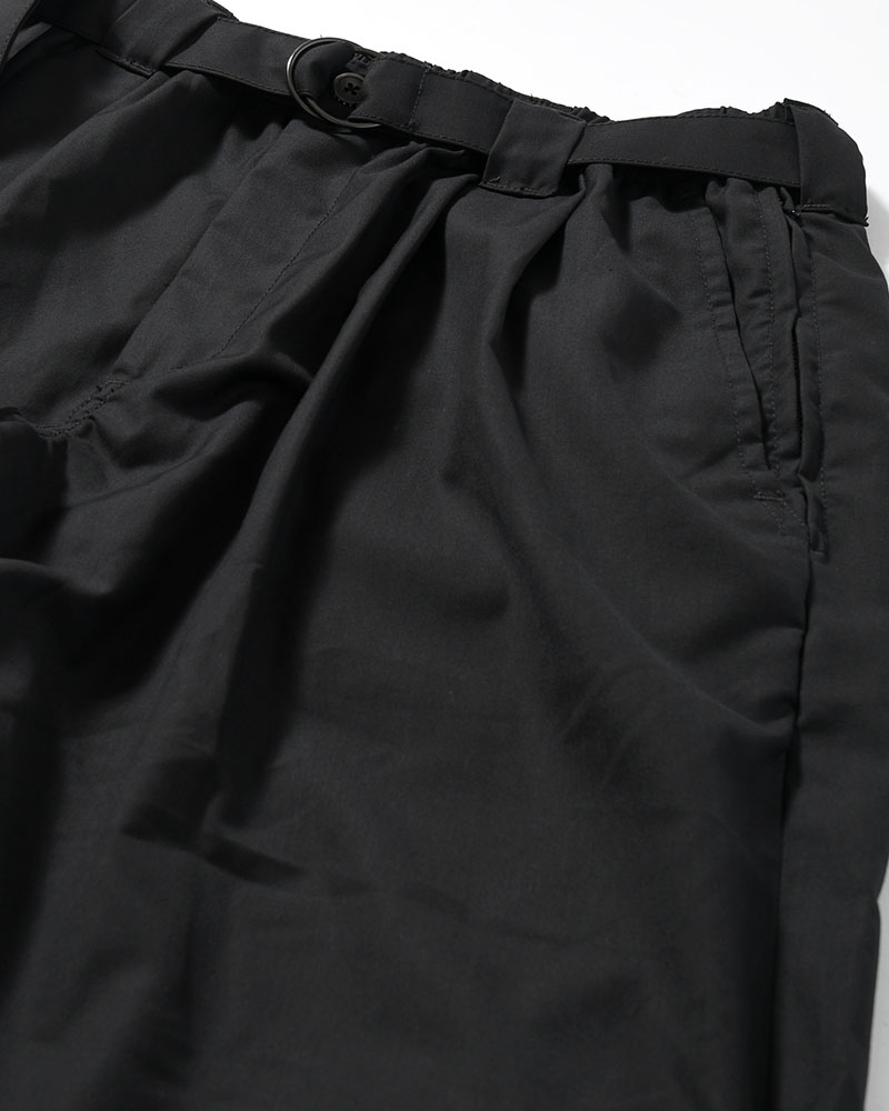 BAGGY SLACKS -BLACK-