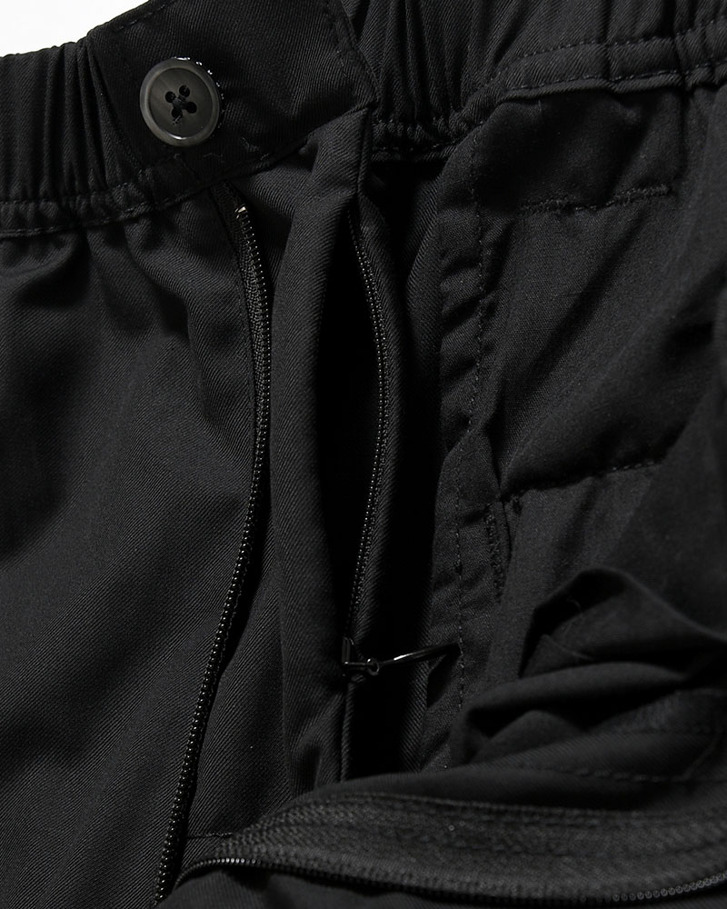 BAGGY SLACKS -BLACK-