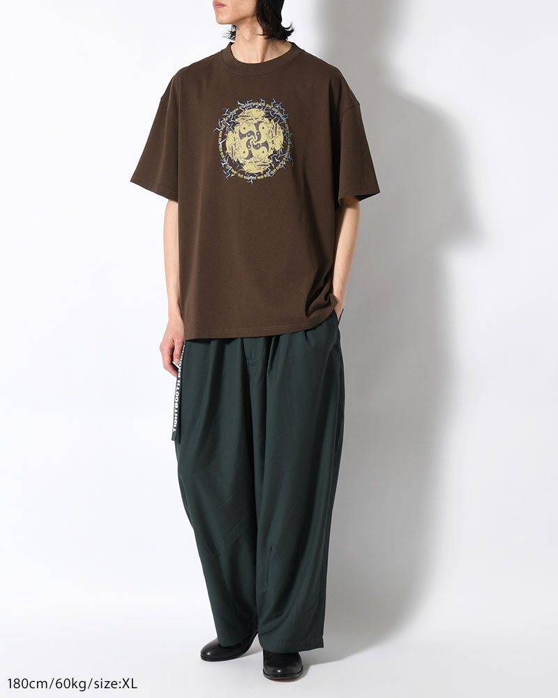 BAGGY SLACKS -FOREST-