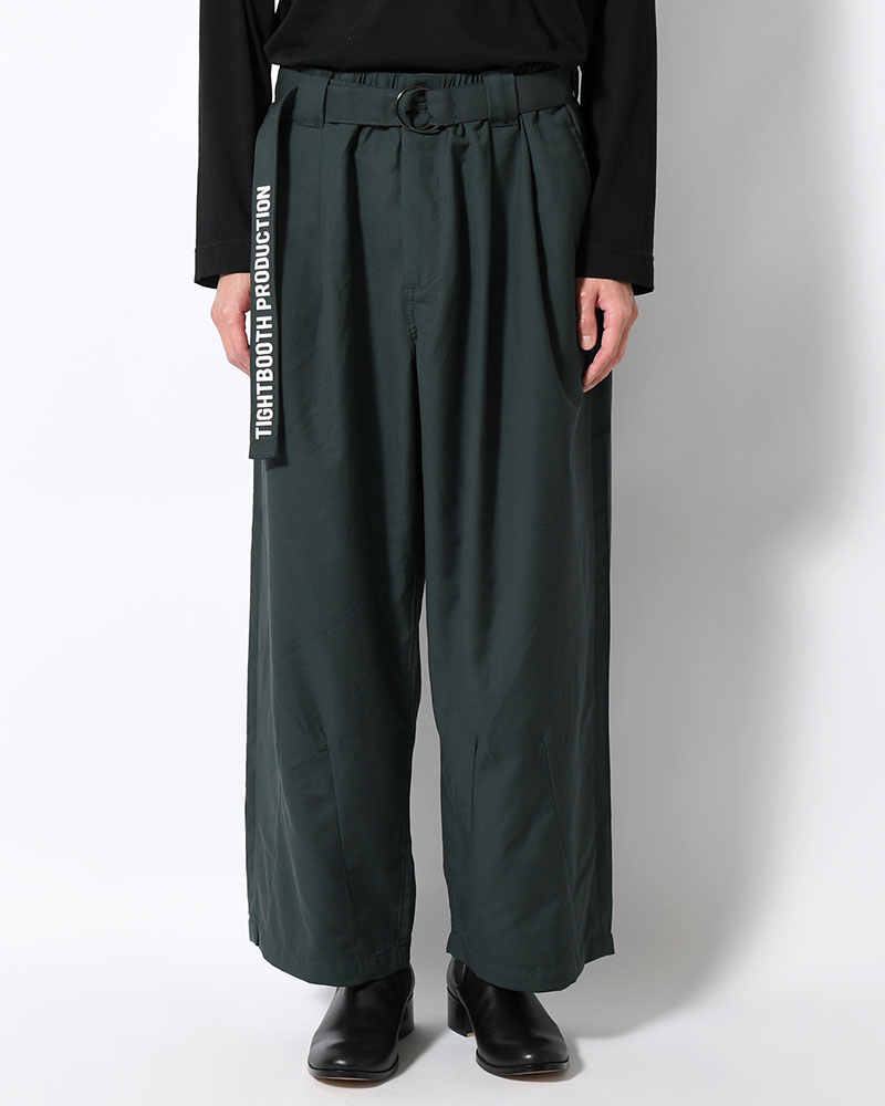 BAGGY SLACKS -FOREST-