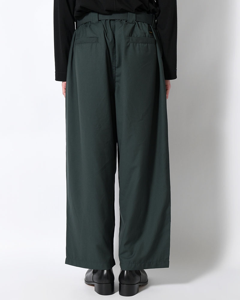 BAGGY SLACKS -FOREST-