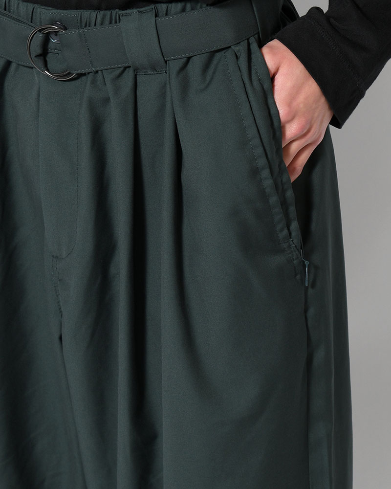 BAGGY SLACKS -FOREST-