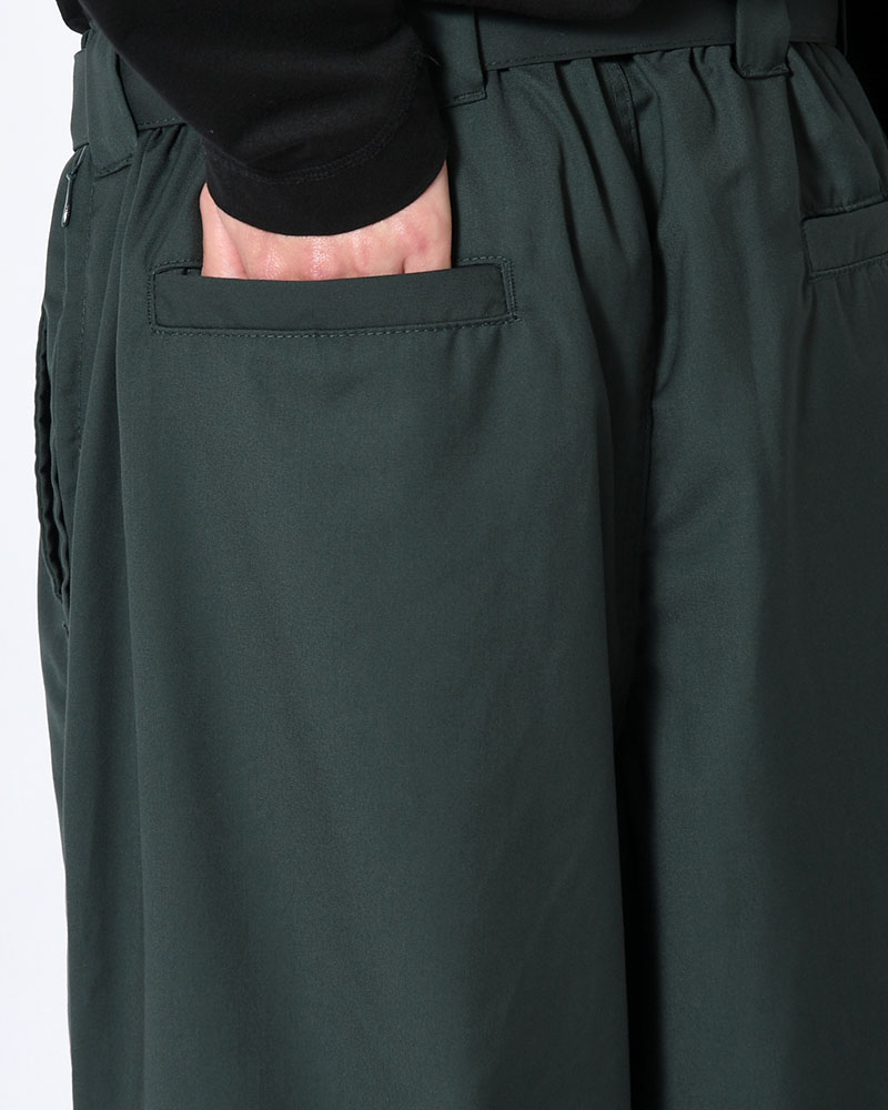 BAGGY SLACKS -FOREST-