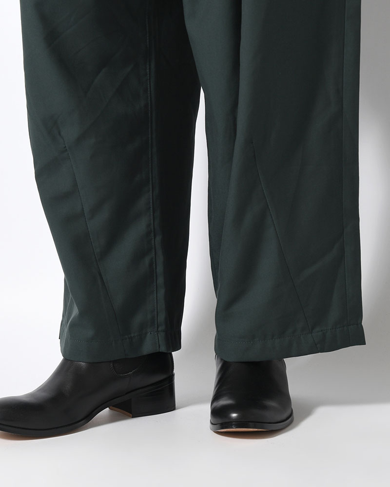 BAGGY SLACKS -FOREST-