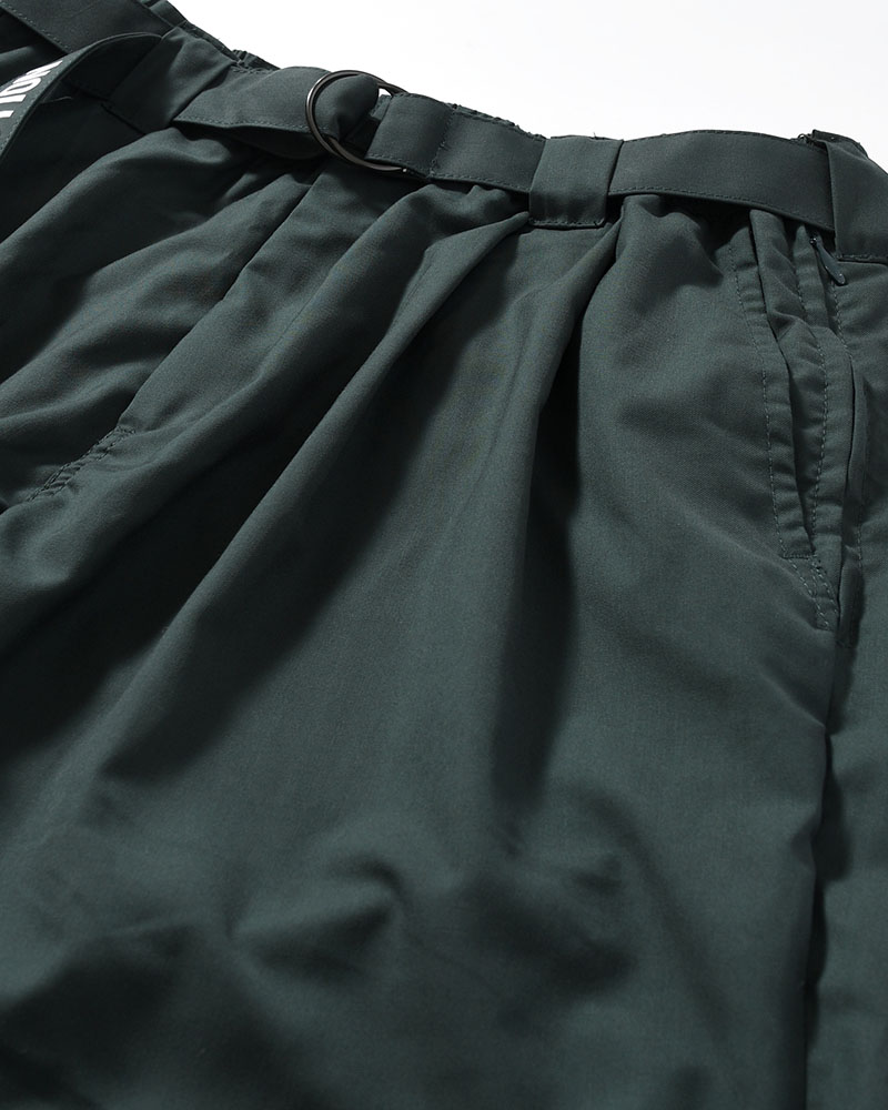 BAGGY SLACKS -FOREST-