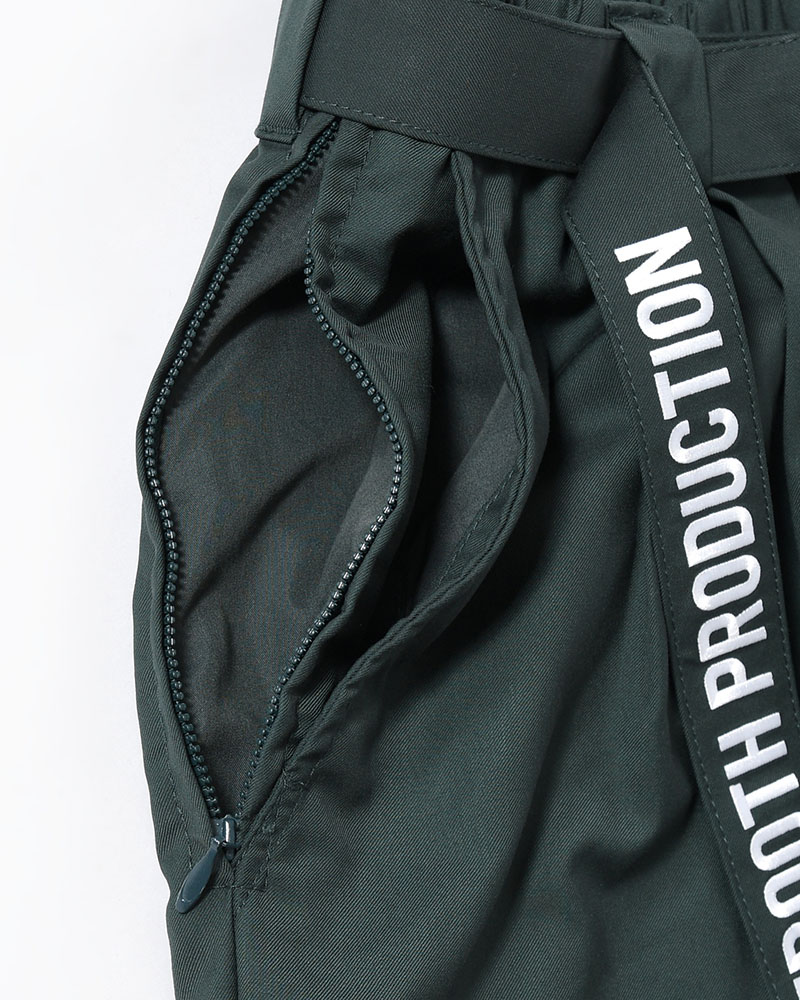 BAGGY SLACKS -FOREST-