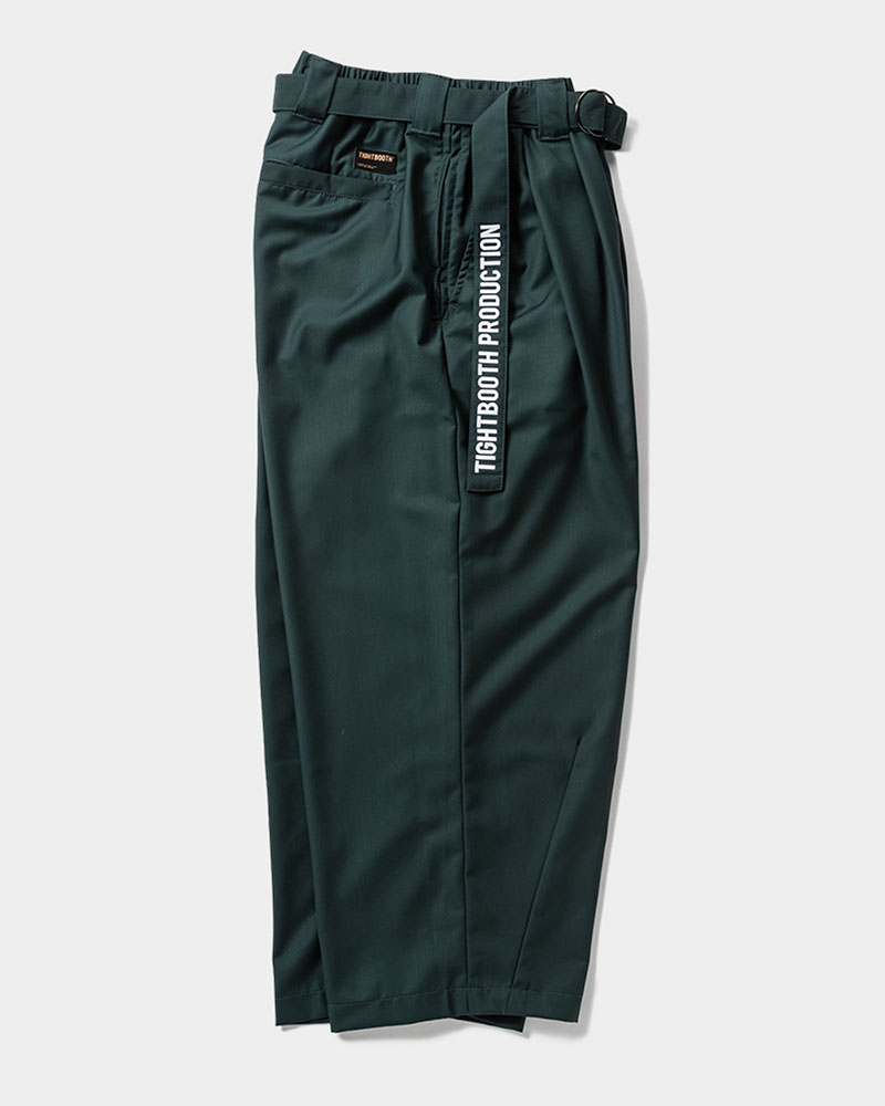 BAGGY SLACKS -FOREST-
