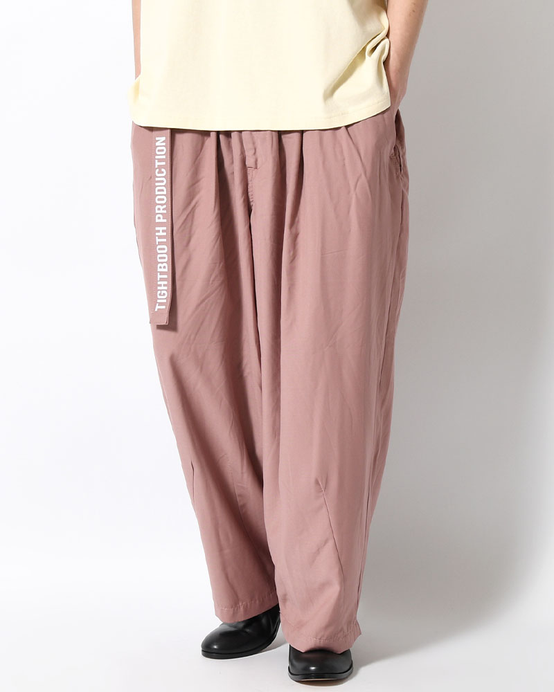 BAGGY SLACKS -OLD ROSE-