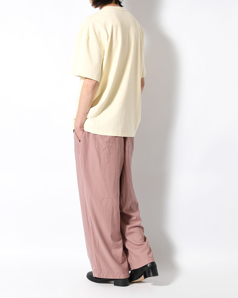 BAGGY SLACKS -OLD ROSE-