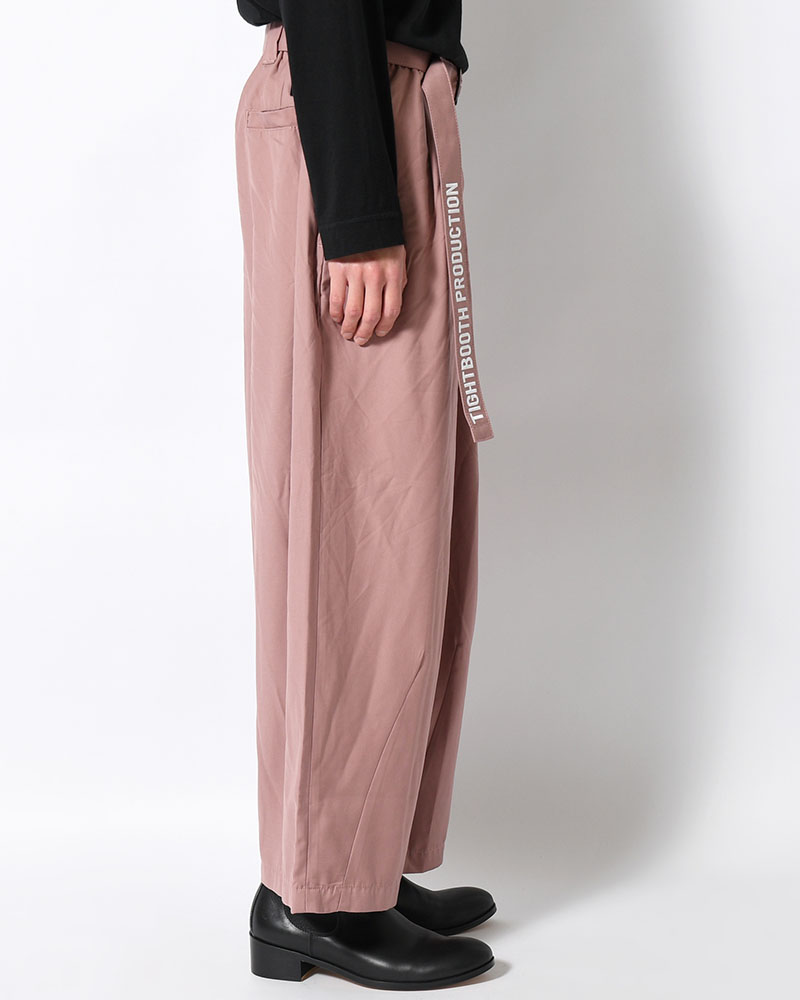 BAGGY SLACKS -OLD ROSE-