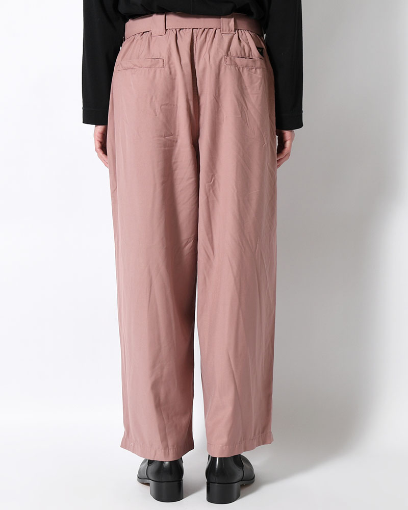 BAGGY SLACKS -OLD ROSE-