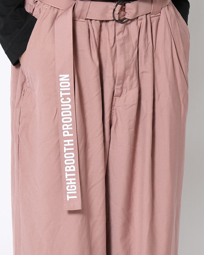 BAGGY SLACKS -OLD ROSE-