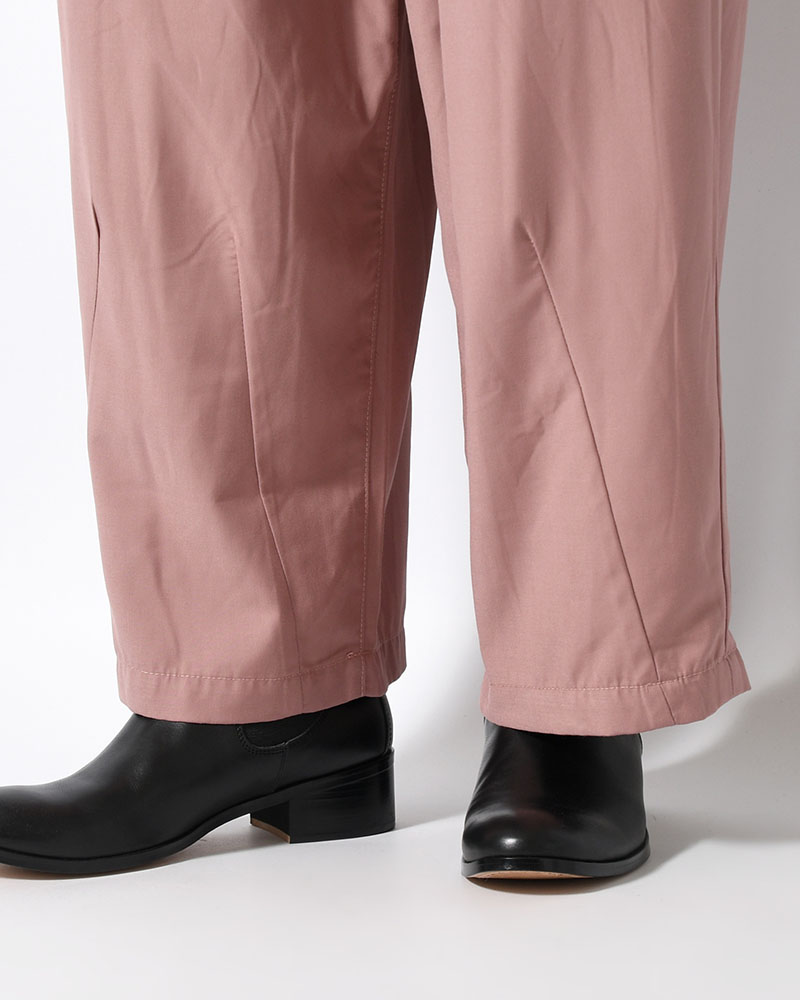 BAGGY SLACKS -OLD ROSE-