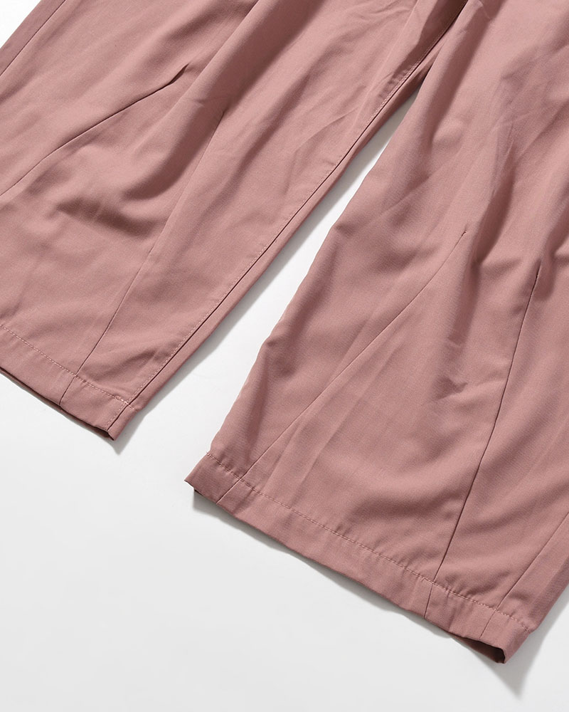 BAGGY SLACKS -OLD ROSE-
