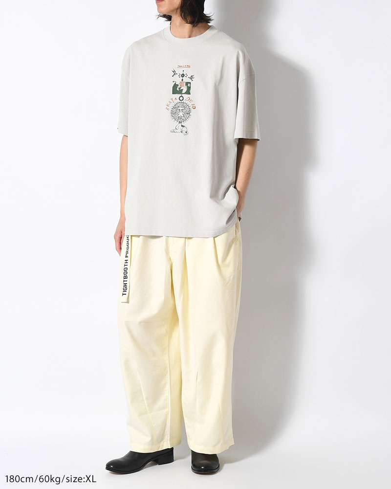 BAGGY SLACKS -IVORY-