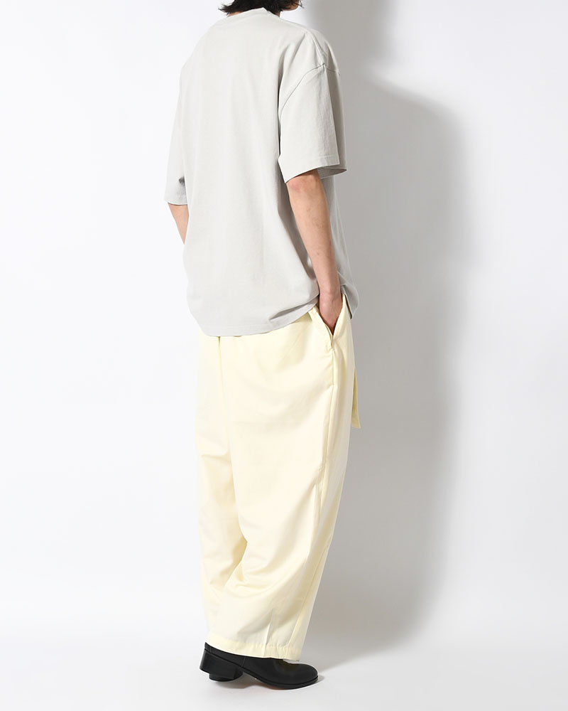 BAGGY SLACKS -IVORY-