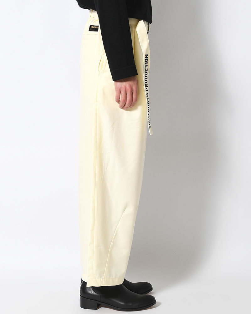 BAGGY SLACKS -IVORY-