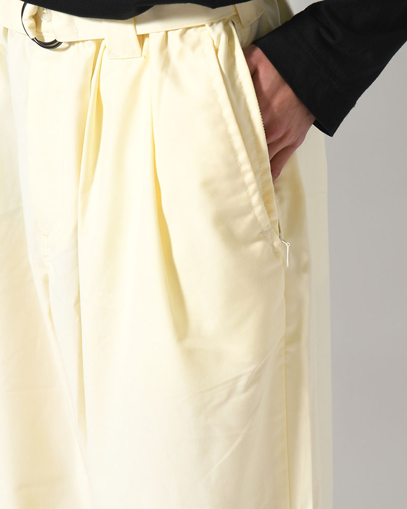 BAGGY SLACKS -IVORY-