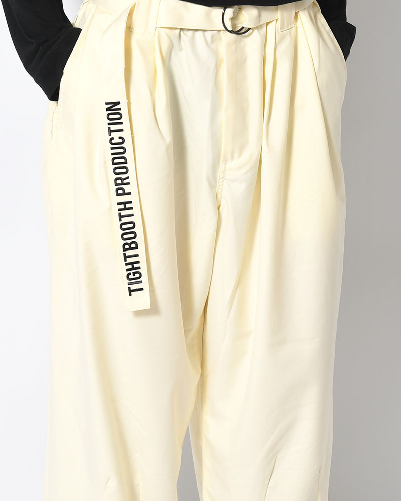BAGGY SLACKS -IVORY-