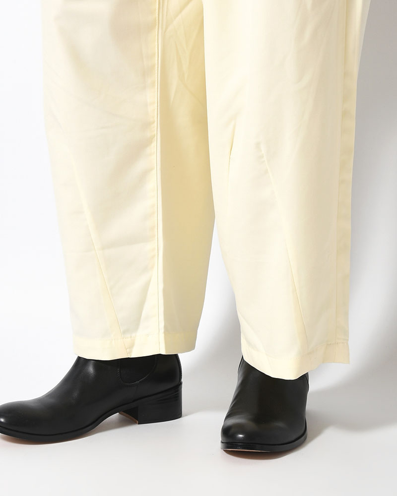 BAGGY SLACKS -IVORY-