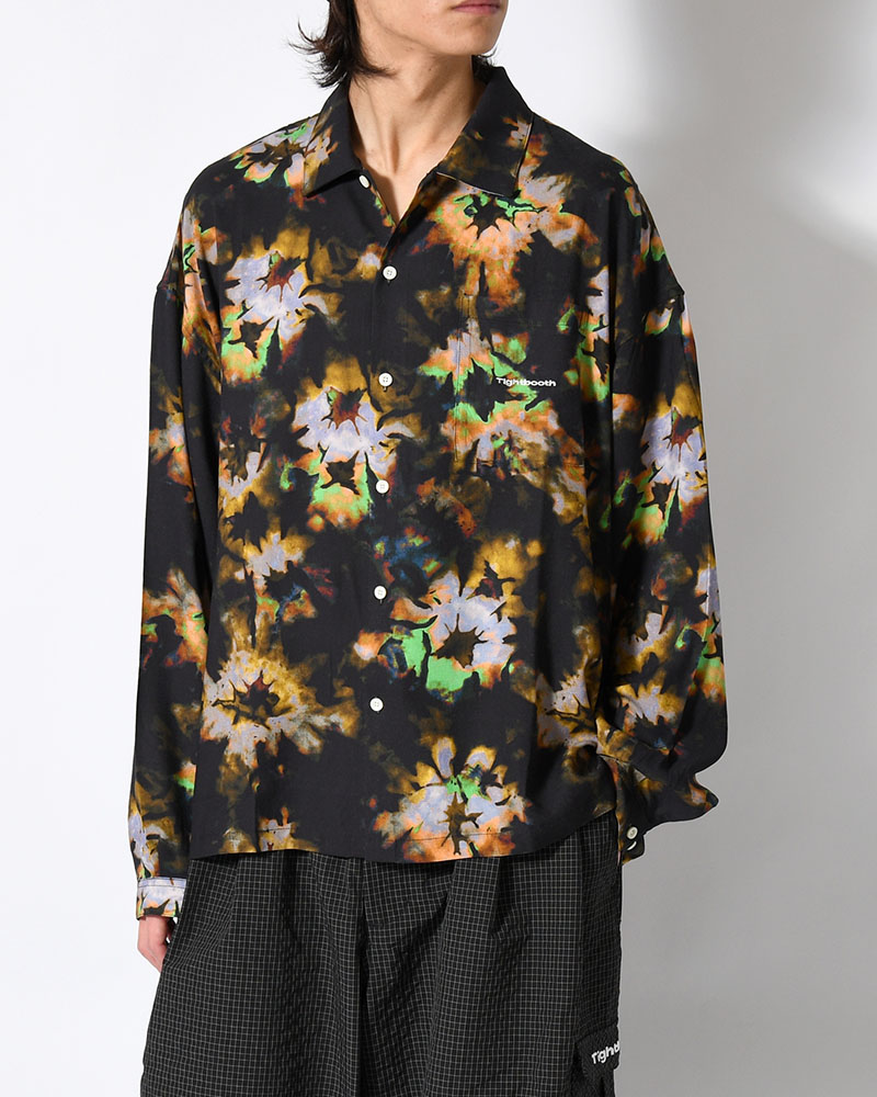 BLOOM L/S SHIRT -BLACK-