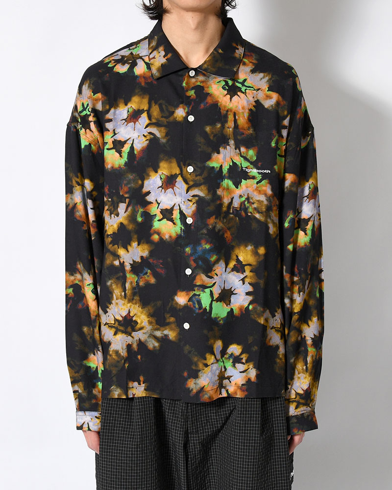BLOOM L/S SHIRT -BLACK-