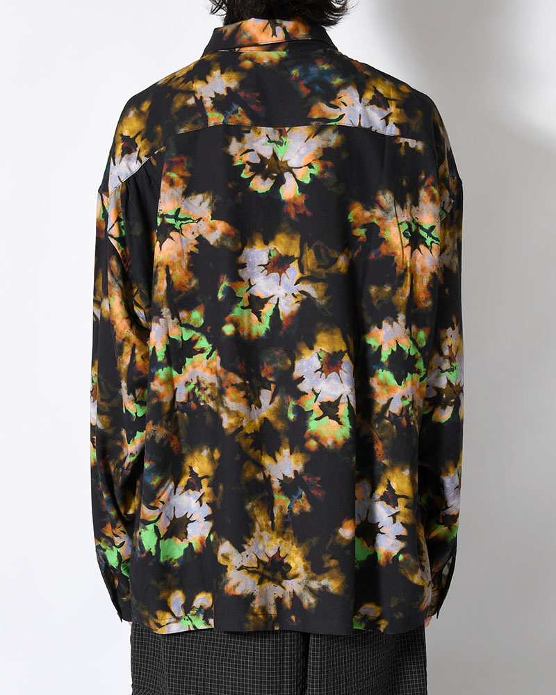 BLOOM L/S SHIRT -BLACK-