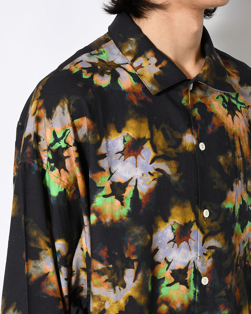 BLOOM L/S SHIRT -BLACK-