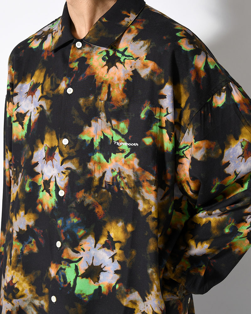 BLOOM L/S SHIRT -BLACK-