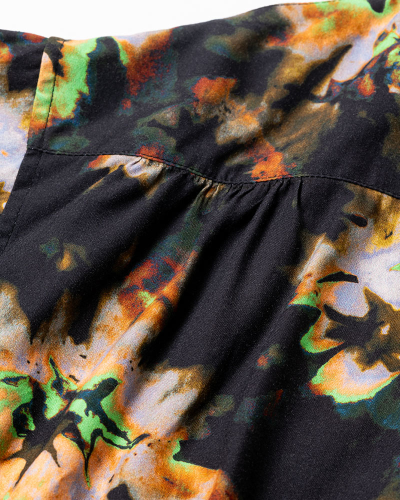 BLOOM L/S SHIRT -BLACK-