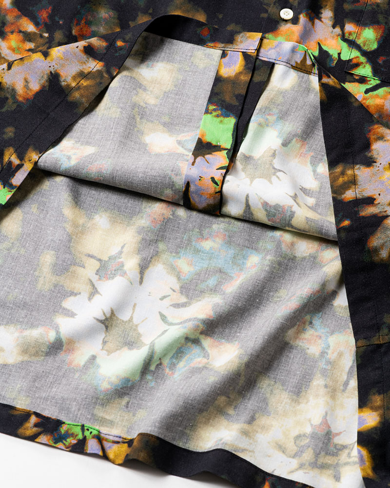 BLOOM L/S SHIRT -BLACK-