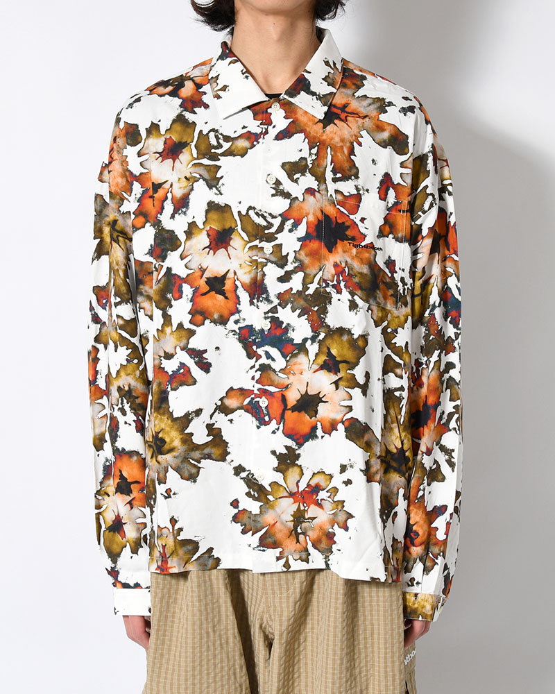 BLOOM L/S SHIRT -WHITE-