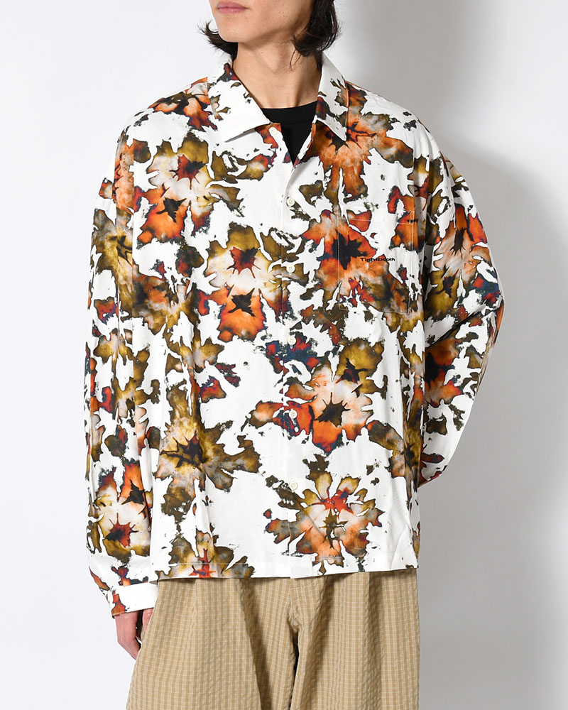 BLOOM L/S SHIRT -WHITE-
