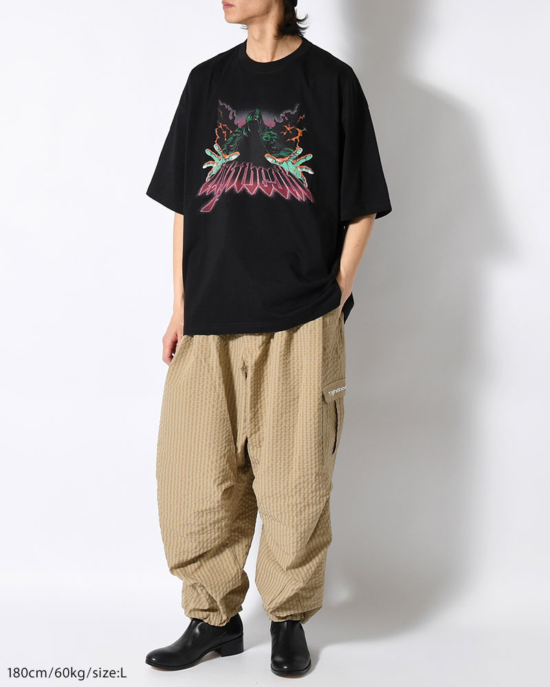 WIZARD S/S T-SHIRT -BLACK-