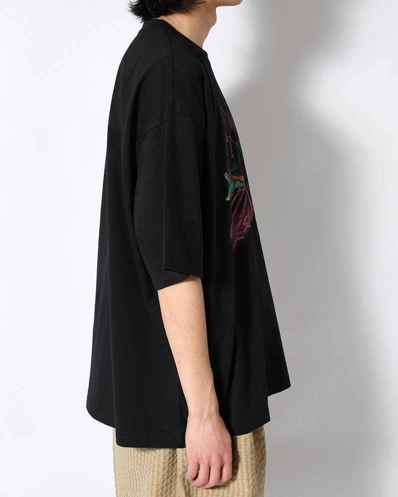 WIZARD S/S T-SHIRT -BLACK-