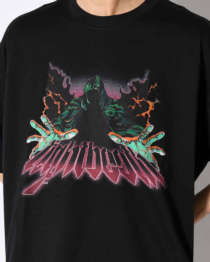 WIZARD S/S T-SHIRT -BLACK-