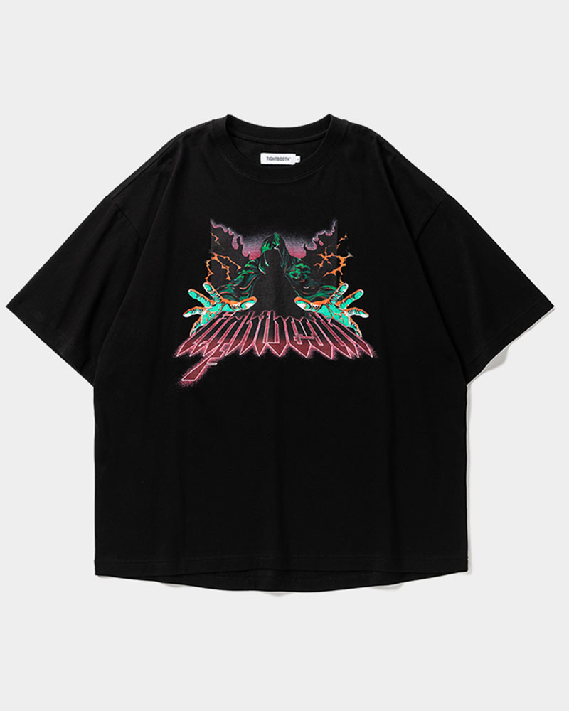 WIZARD S/S T-SHIRT -BLACK-