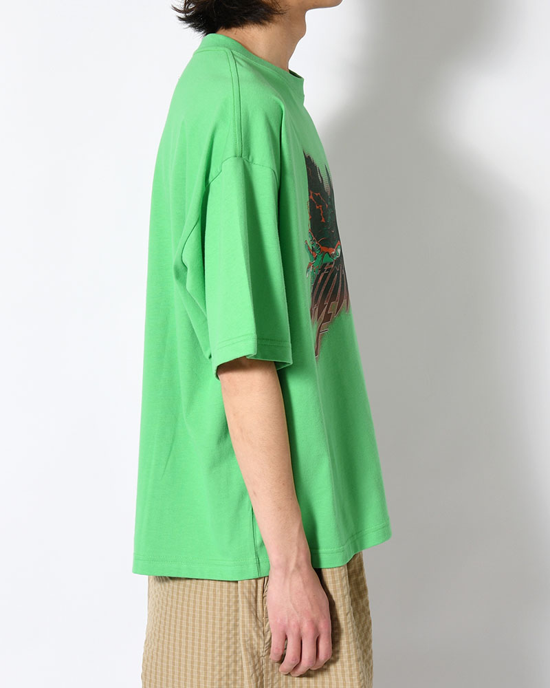 WIZARD S/S T-SHIRT -GREEN-