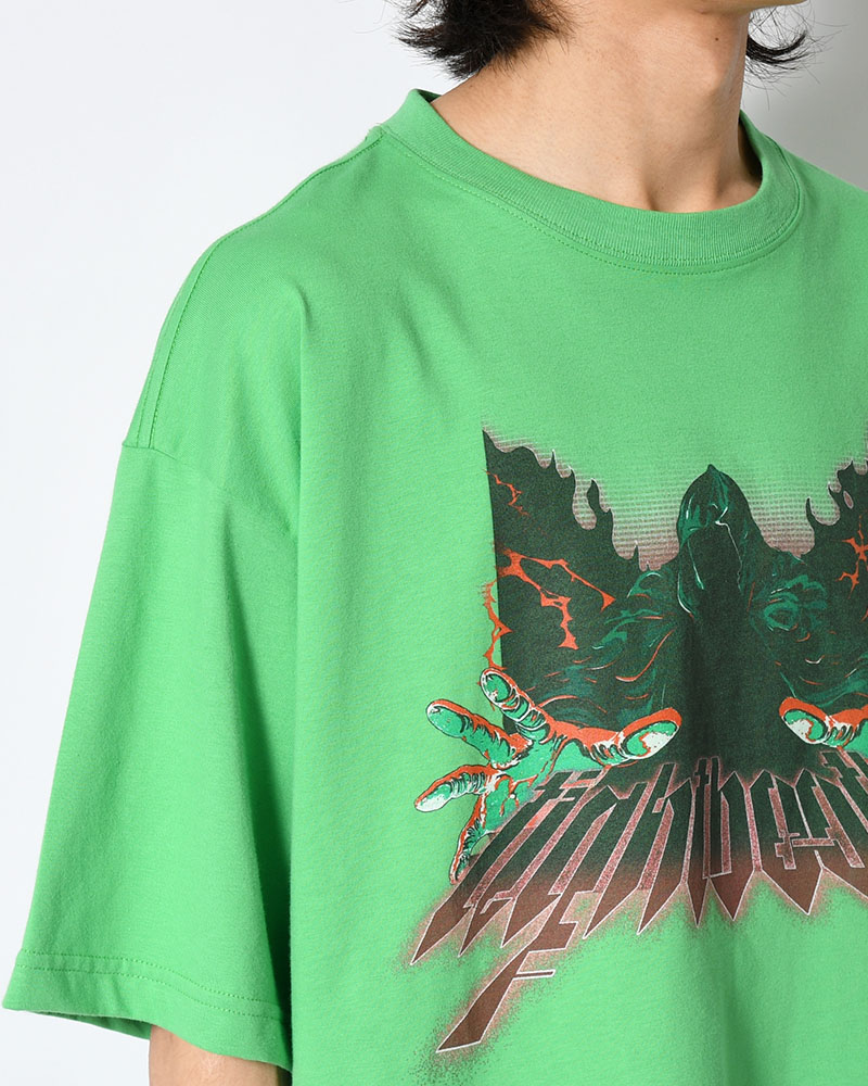 WIZARD S/S T-SHIRT -GREEN-