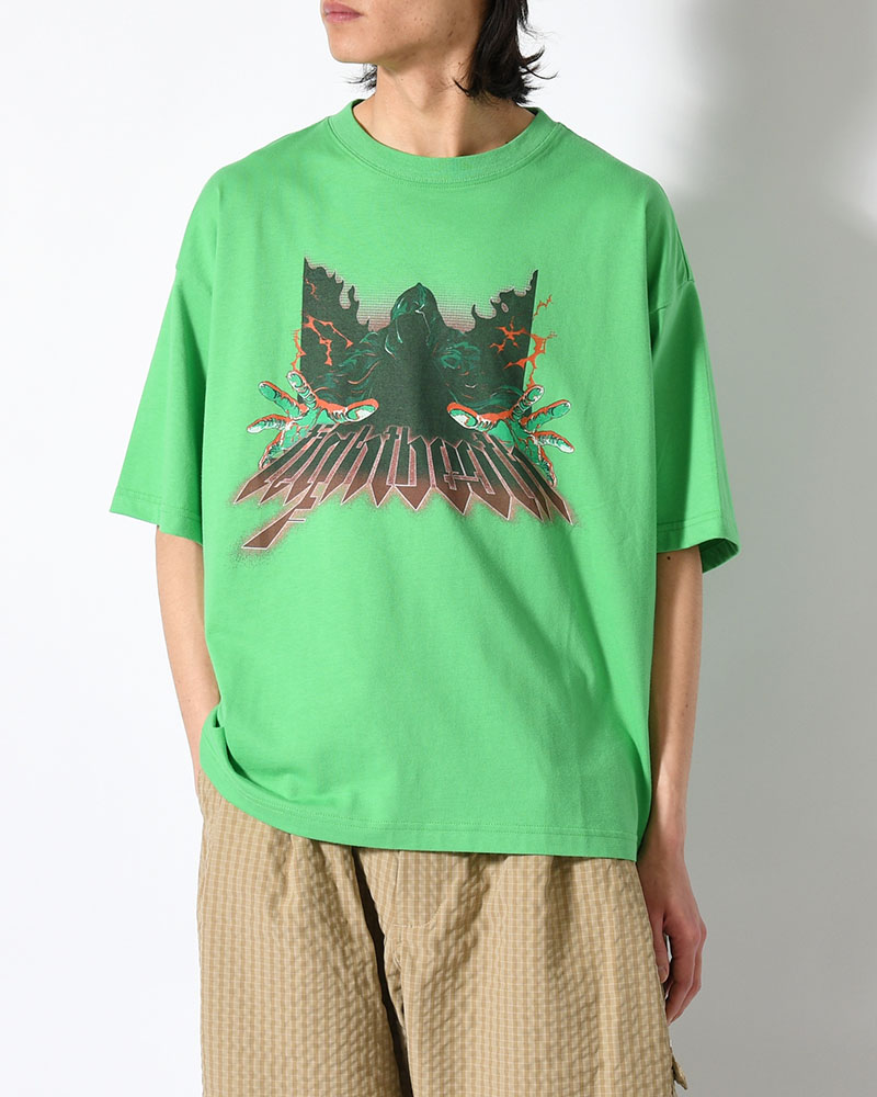 WIZARD S/S T-SHIRT -GREEN-