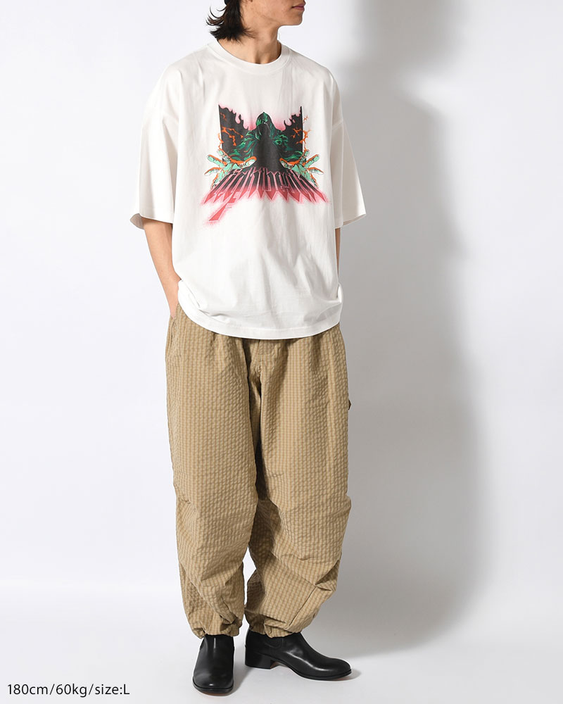 WIZARD S/S T-SHIRT -WHITE-