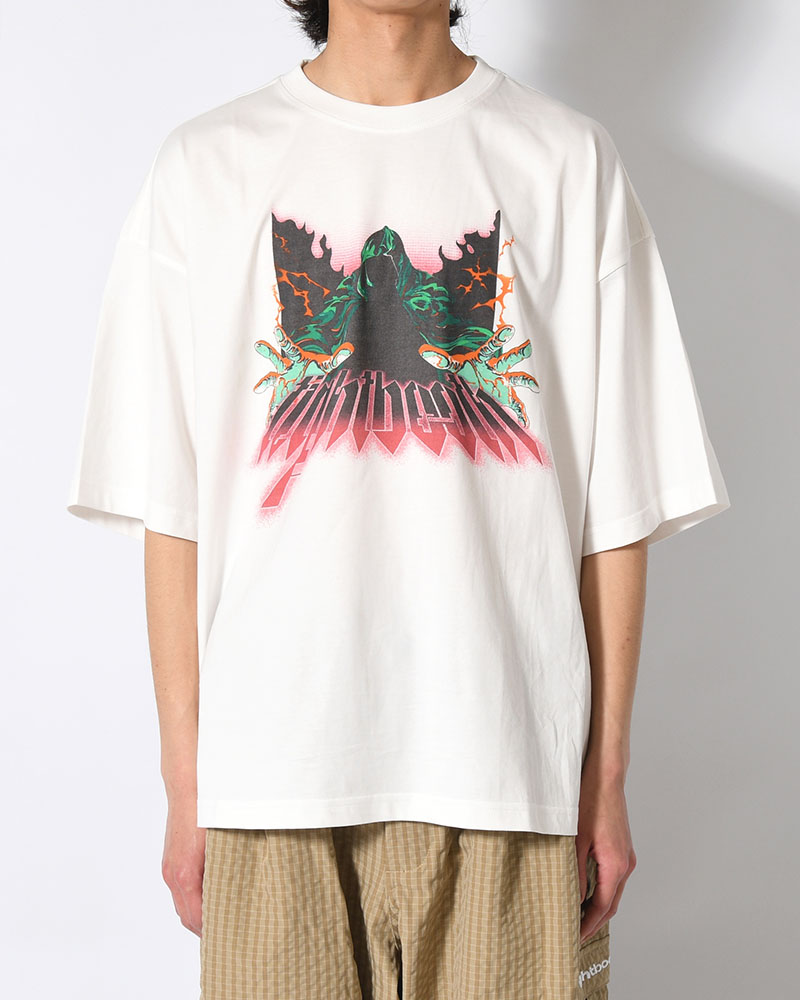 WIZARD S/S T-SHIRT -WHITE-