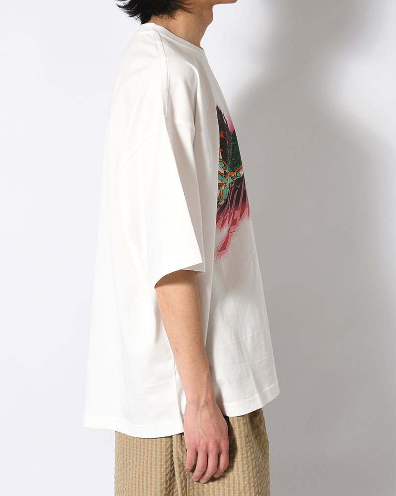 WIZARD S/S T-SHIRT -WHITE-