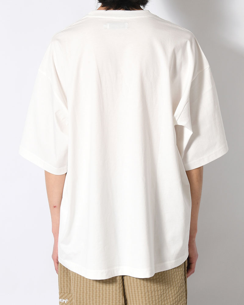 WIZARD S/S T-SHIRT -WHITE-