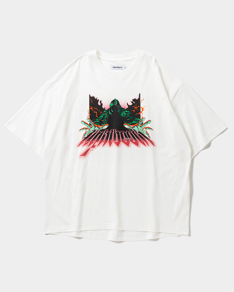 WIZARD S/S T-SHIRT -WHITE-