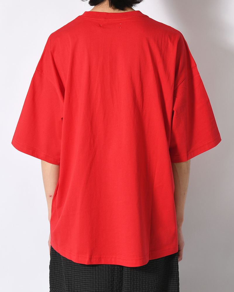 PEOPLE HATE SKATE S/S T-SHIRT -RED-