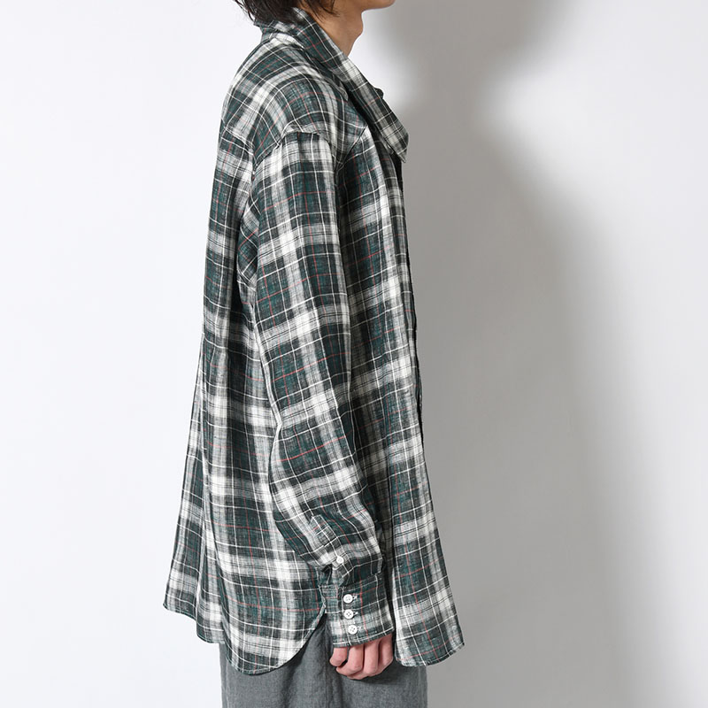 CHECK SLIP SHIRT -2.COLOR-